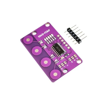 0401 4-битов бутон капацитивен сензор за близост с докосване със самозаключваща се функция за сензорна платка Arduino