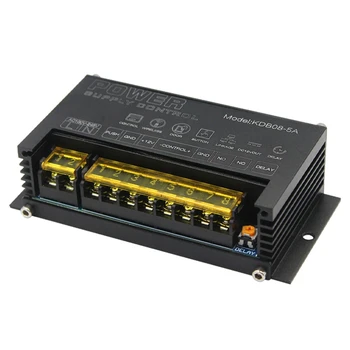12V релеен превключвател захранване за електронна система за контрол на достъпа PUSH COM GND 5A 100-245V регулатор на напрежение