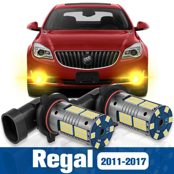 2pcs LED мъгла светлина Blub лампа аксесоари Canbus за Buick Regal 2011 2012 2013 2014 2015 2016 2017