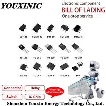 YOUXINIC 100% най-добро качество FQPF9N60C FQPF9N60 9N60C TO-220F MOSFET 9A 600V (Тайван производител)