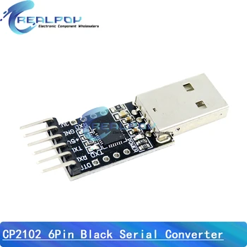 CP2102 USB 2.0 към TTL UART модул 6 пинов сериен конвертор STC Замяна на FT232 адаптерен модул за Arduino 3.3V / 5V