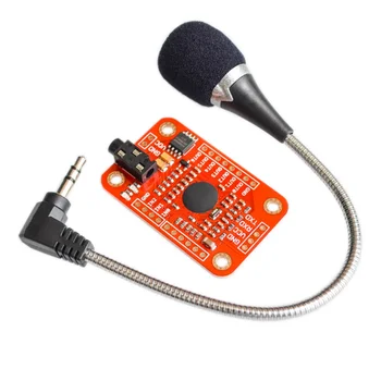 Разпознаване на скоростта Разпознаване на глас V3 модул съвместима платка за поддръжка на Arduino 80 вида гласов микрофон с висока точност