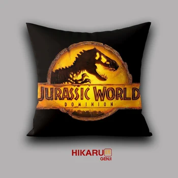 Jurassic World Хвърли калъфки за възглавници Динозавър възглавница покритие 45x45 златен абстрактен двустранна боя декоративна калъфка 50x50