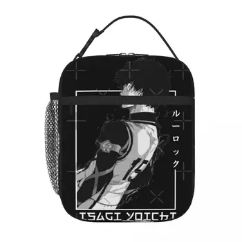 Isagi Yoichi - Синьо заключване в японски обяд Tote Lunchbox Thermo Food Bag Thermal Bag For Food