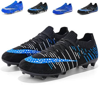 Футболни обувки за мъже Професионални футболни обувки за деца на открито без хлъзгане Turf Soccer Cleats обучение спортни обувки маратонки