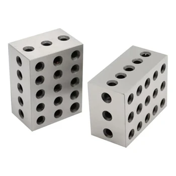 2-3-4In блокове съвпадащи двойки 23 дупки 0.0003 Прецизни блокове за настройка на машинисти HRC 55-62 (2-3-4 блока 0.0003In)