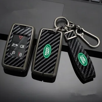 Калъф за ключ за кола Калъф за дистанционно управление за Land Rover Range Rover Sport Discovery 3 4 Elander 2 Evoque Holder Shell Keychai