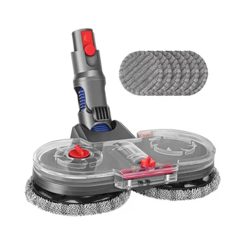 Електрическа приставка за моп за Dyson V12 Detect Slim Vacuum Cleaner Mop Attachment with 6 Mop Pads and Removable Water Tank