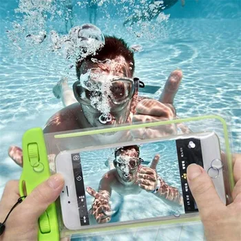 Водоустойчив телефон торбичка Drift гмуркане плувна чанта подводен сух чанта случай капак за телефон водни спортове плаж басейн ски 6 инча