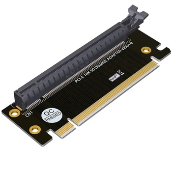 Нова PCIE 16X адаптерна карта (2U височина), PCIE 16X графична карта за управление 90Degree конектор