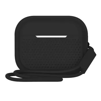 Secure Fit силиконов капак за слушалки с ремък за калъфи за Airpod Наслаждавайте се на музиката без страх от загуба на слушалките