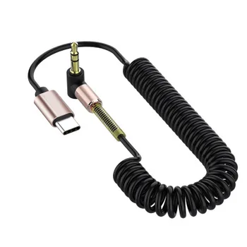 USB тип C до 3,5 мм Aux аудио кабел слушалки високоговорител жак за слушалки адаптер кола aux за S21 S20 плюс бележка 20 Ultra Tab S7