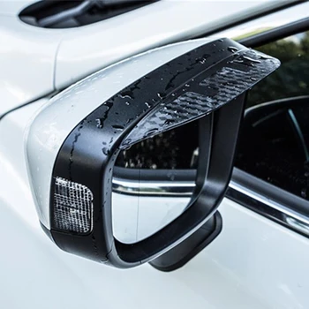 Стик за задно виждане стъкло огледало подстригване дъжд вежди щит слънце козирка сянка пластмаса за Mitsubishi ASX 2013 2014 2015 2016 2017 2018