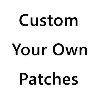 DIY поръчкови бродирани PVC тъкани етикет лого кръпка желязо шиене на апликация военни значки за дрехи раница шапка